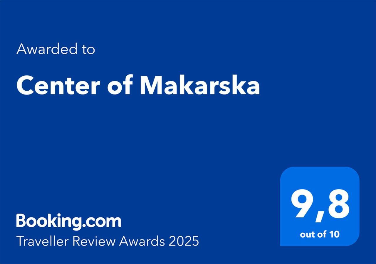 Center Of Makarska Lejlighed Eksteriør billede